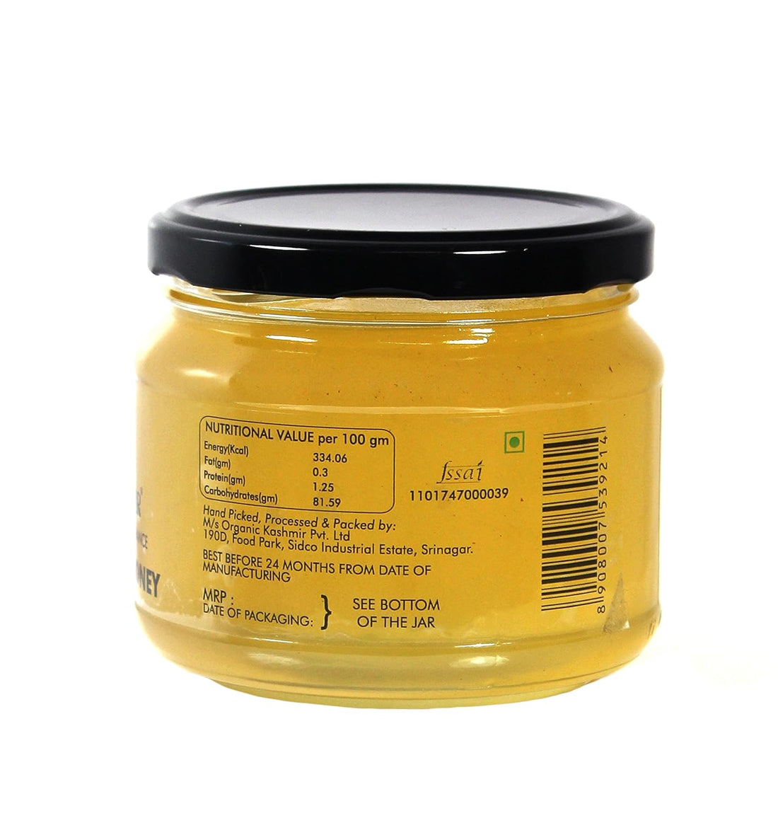 Himalayan White Honey - Organic Kashmir - 400gm