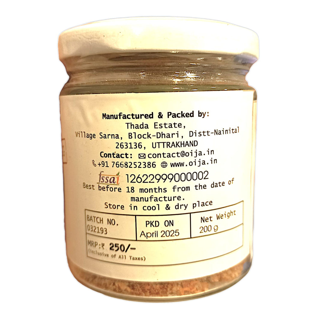 Salt | Himalayan Flavored Salt - Pisyu Loon – Lakhauri Garlic - Oija - 200gm