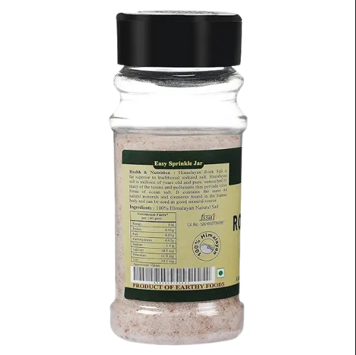 Salt | Himalayan Pink Rock Salt Powder - Organic Nation - 200gm