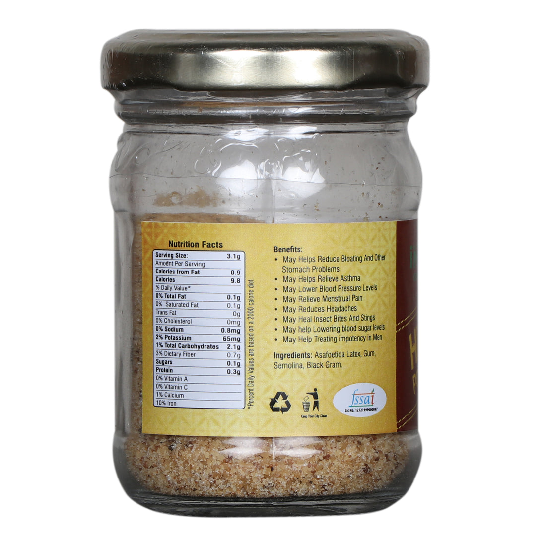 Heeng Powder - Indyo Organic - 50gm