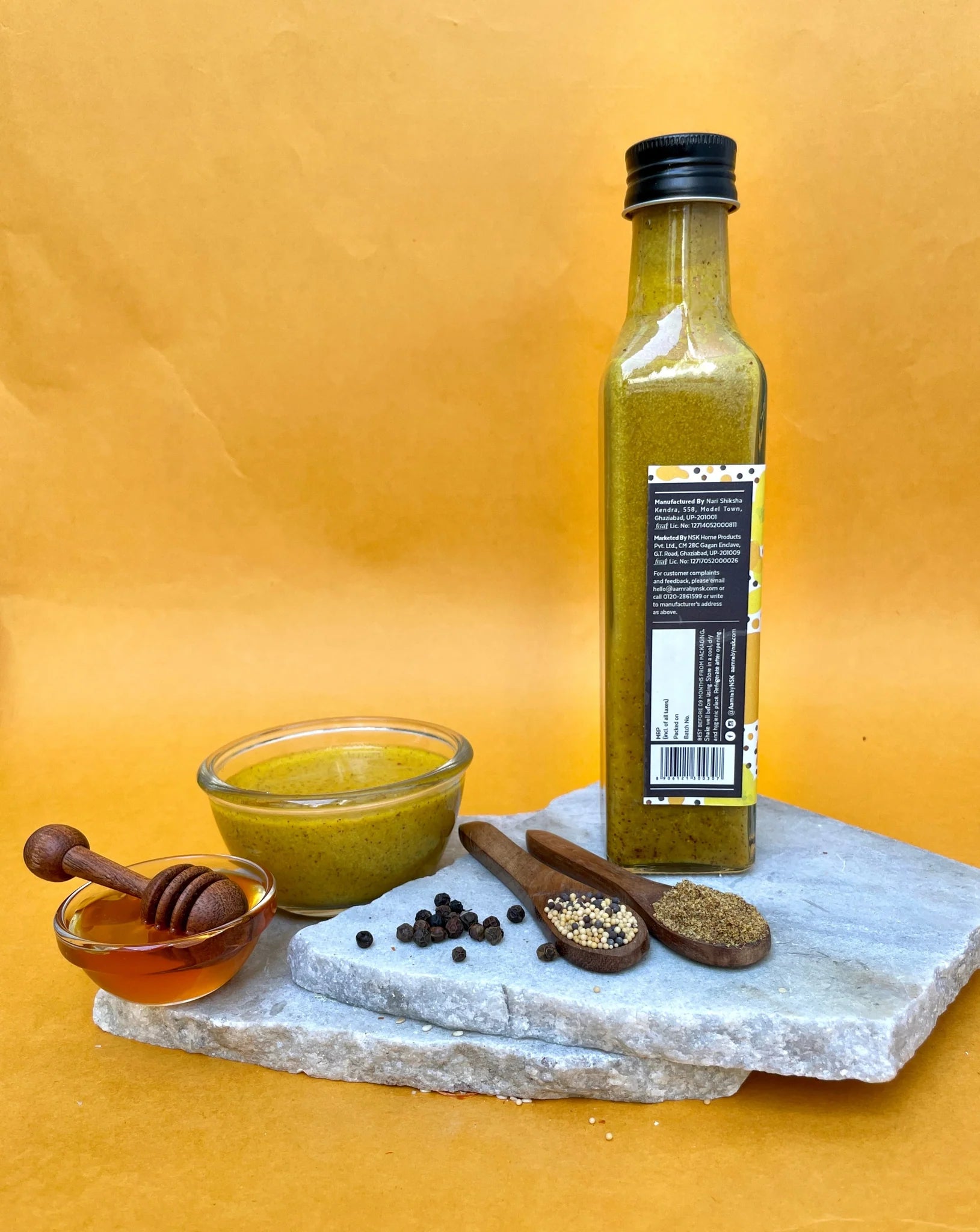 Honey Mustard Salad Dressing - Aamra - 220gm