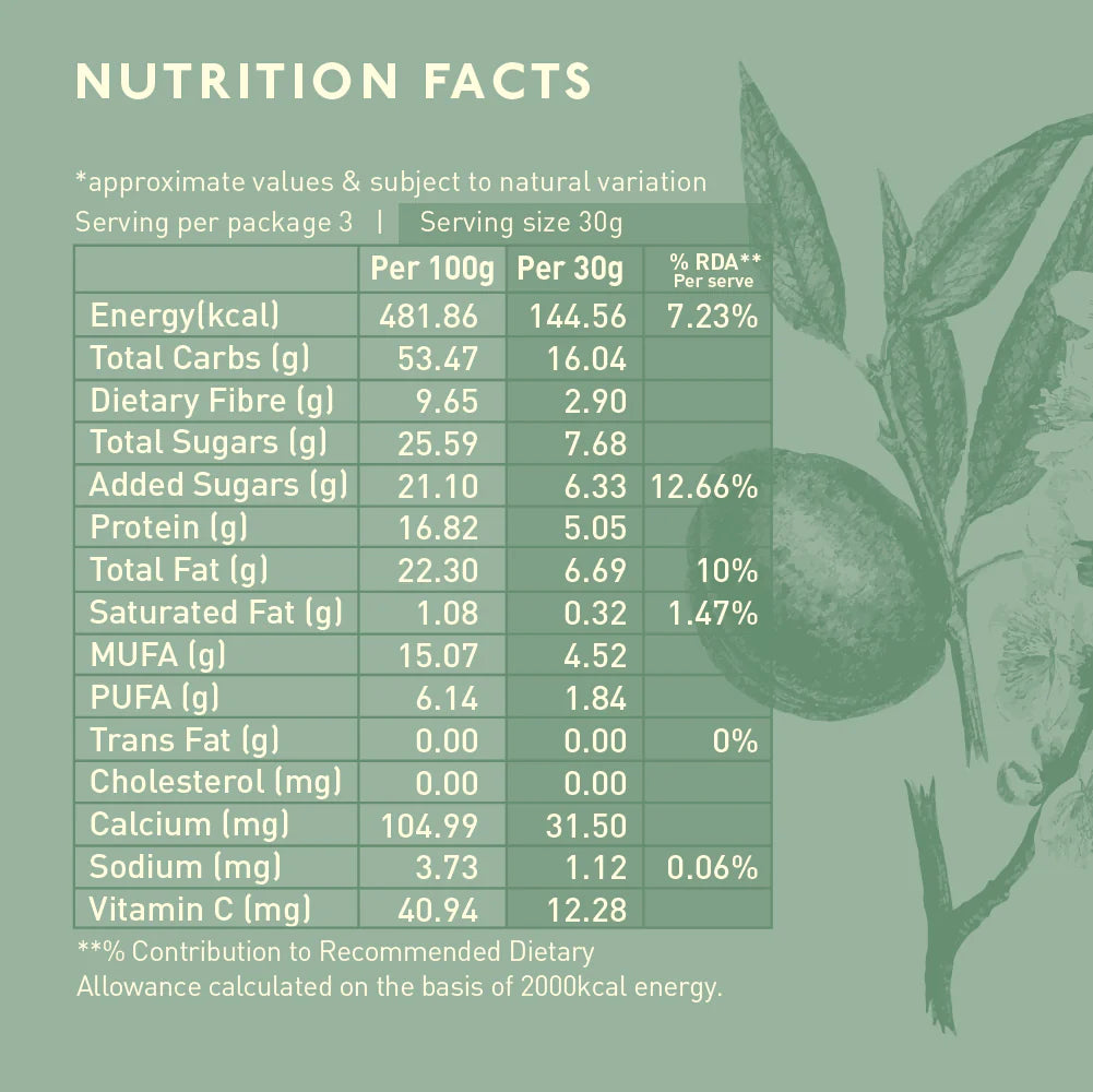 Almonds | Honey Roasted Almonds - Gluten Free, Keto Friendly & High Protein - Nourish Organics -100gm
