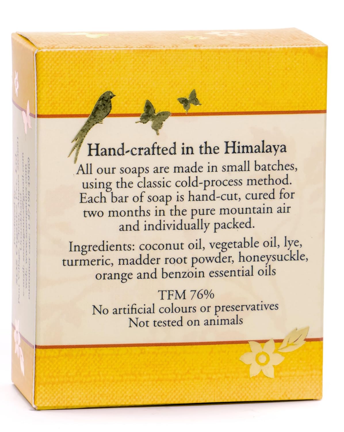 Honeysuckle Luxury Bath Soap - SOS Organics - 100gm