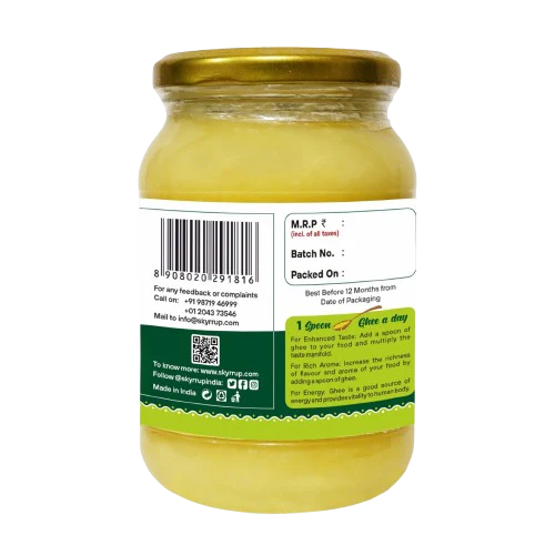 Ghee | (Made With A2 Cow Milk) – Preservative Free – Skyrrup – 1000ml