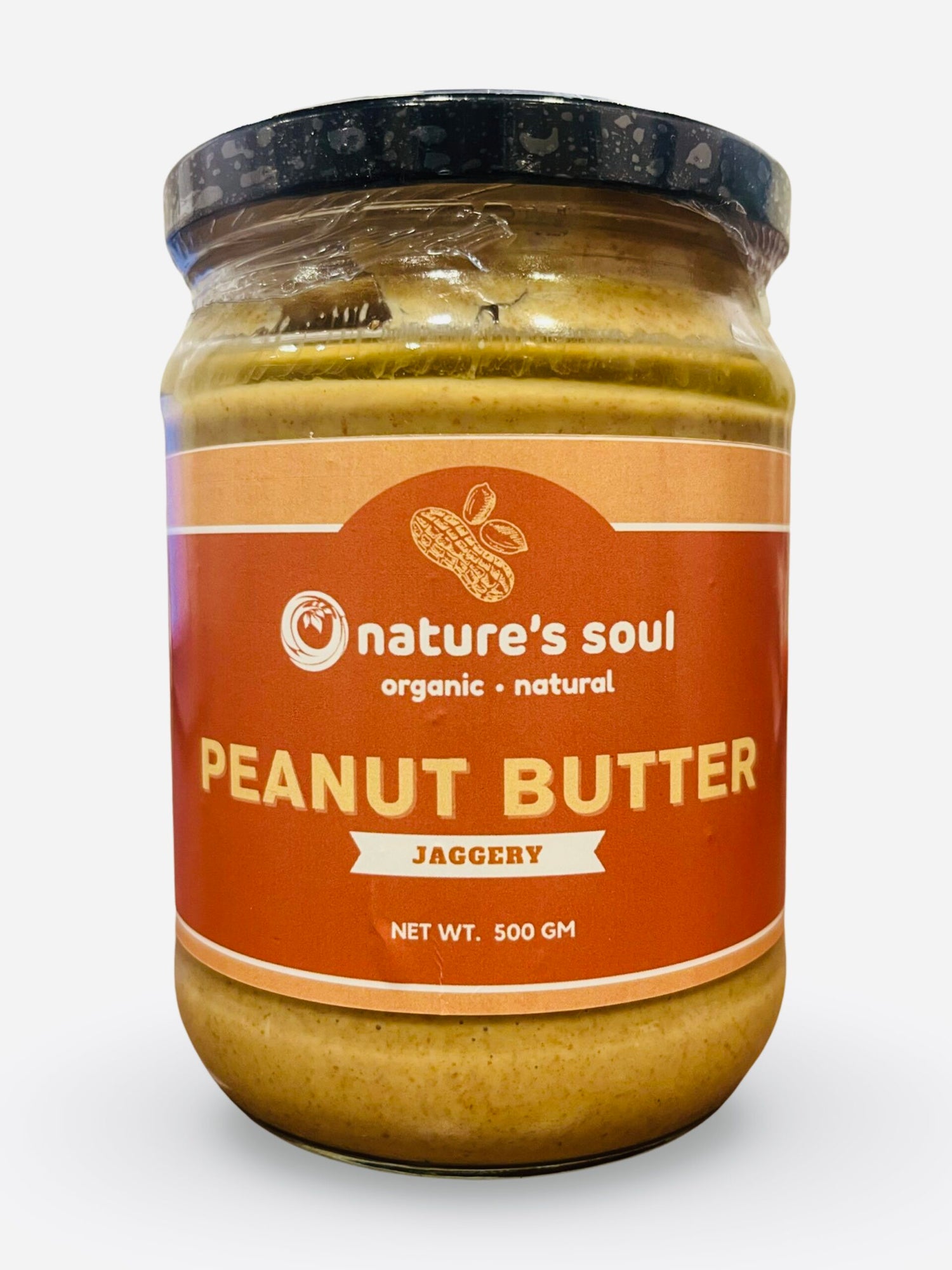 Peanut Butter | Jaggery - Vegan & Gluten Free - No Preservatives, No Palm Oil, No Artificial Flavour, Non GMO Peanuts - Nature&