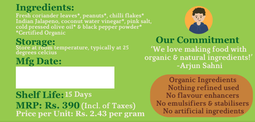 Spicy Coriander Aioli - Vegan & Gluten Free - Nature&