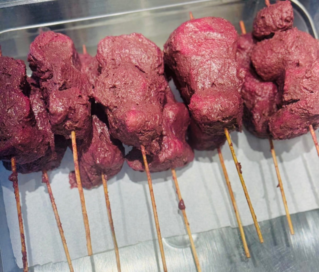 Beetroot Pudhina Soy Chaap - Fresh - Made from Cold Pressed Sunflower Oil - 250gm