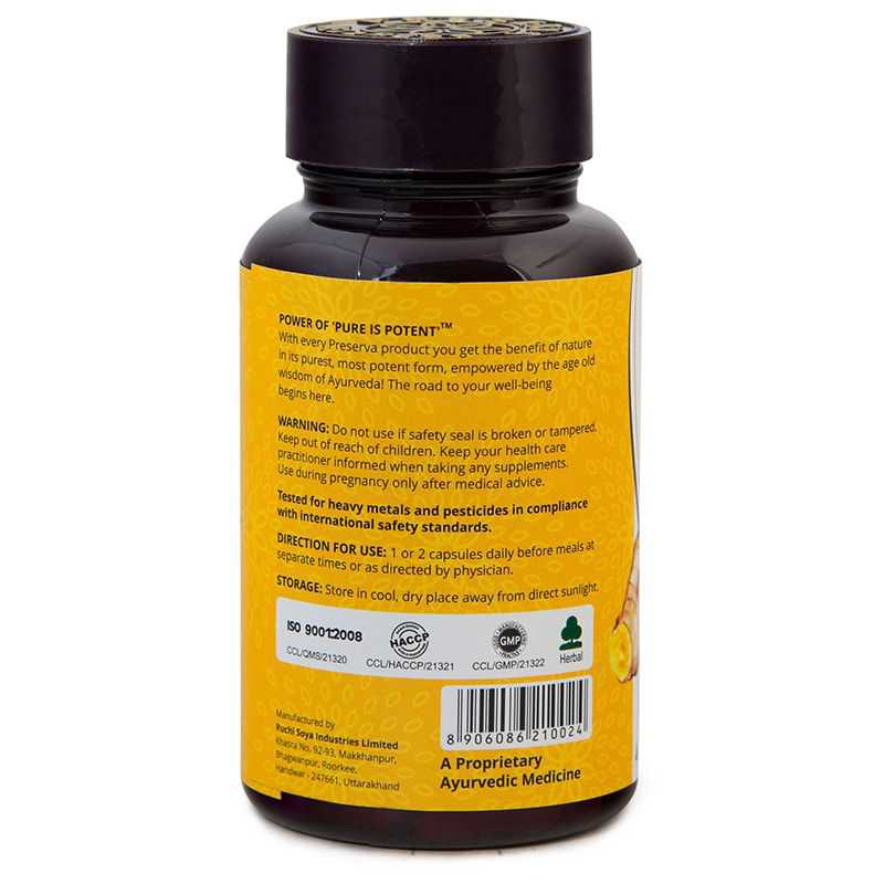 Immunoblast - Potent Turmeric Capsule - Preserva - 60 Capsules
