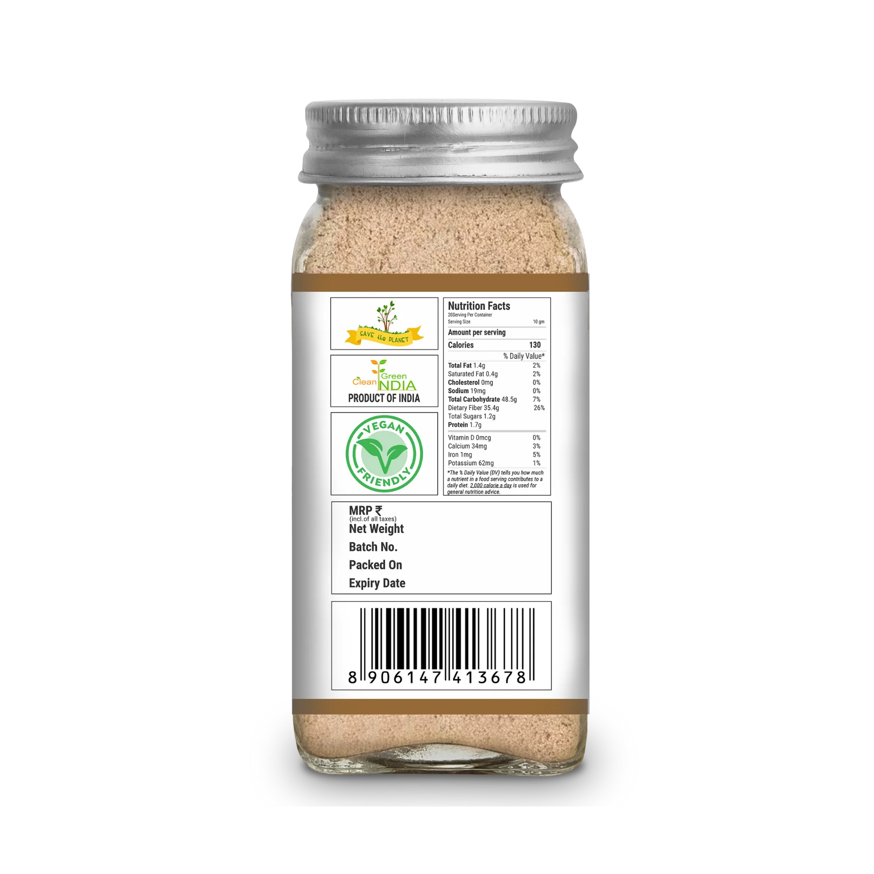 Gum Elixir | Indian - HIgh Proportion Of Powerful Nutrients - Vegan & No Added Preservatives - Dawn Lee - 75gm