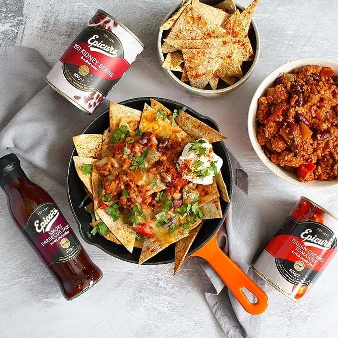 Chopped Tomatoes | Italian Chopped Tomatoes In Rich Tomato Juice - Delicious For Pasta Sauces And Casseroles - Epicure - 400gm