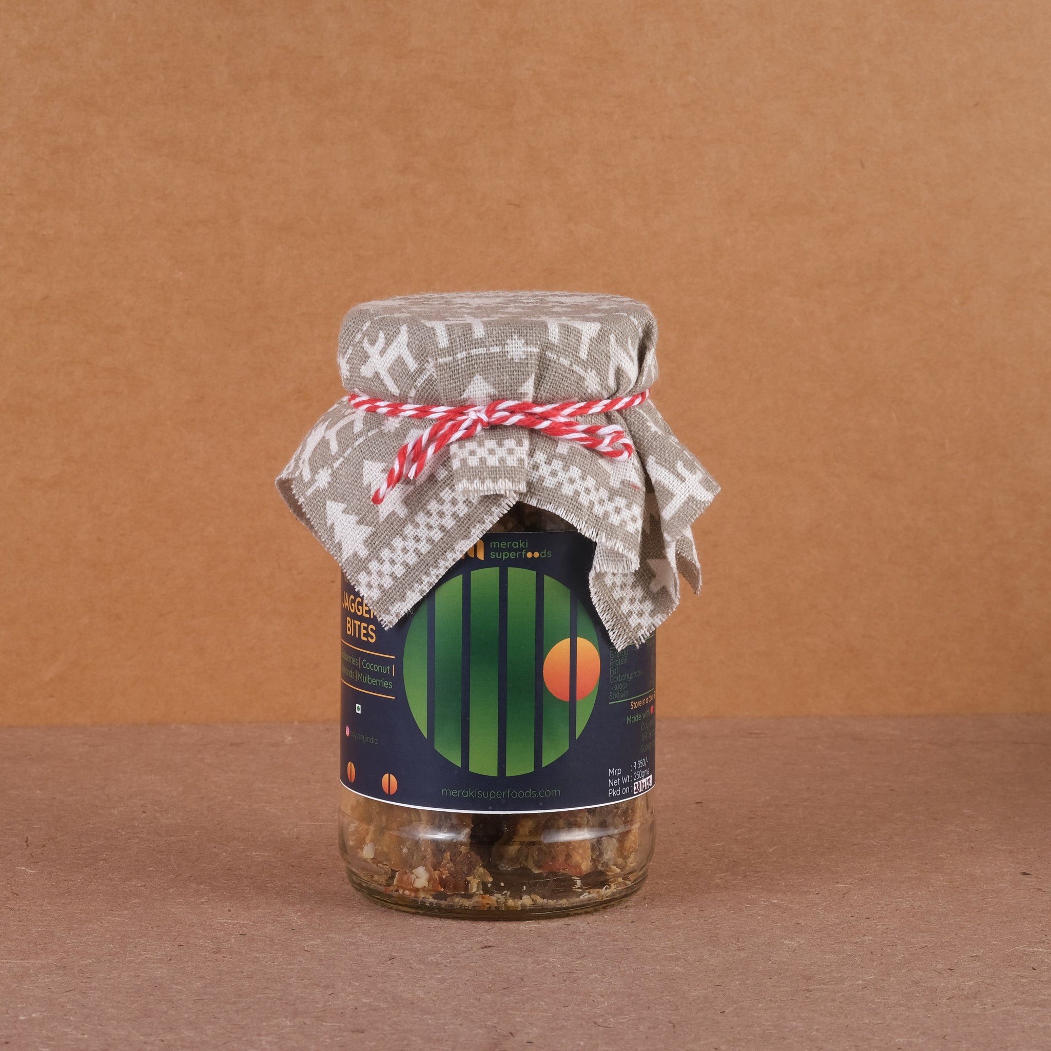 Jaggery Bites –Healthy Bites, No Added Sugar- Meraki - 250gm