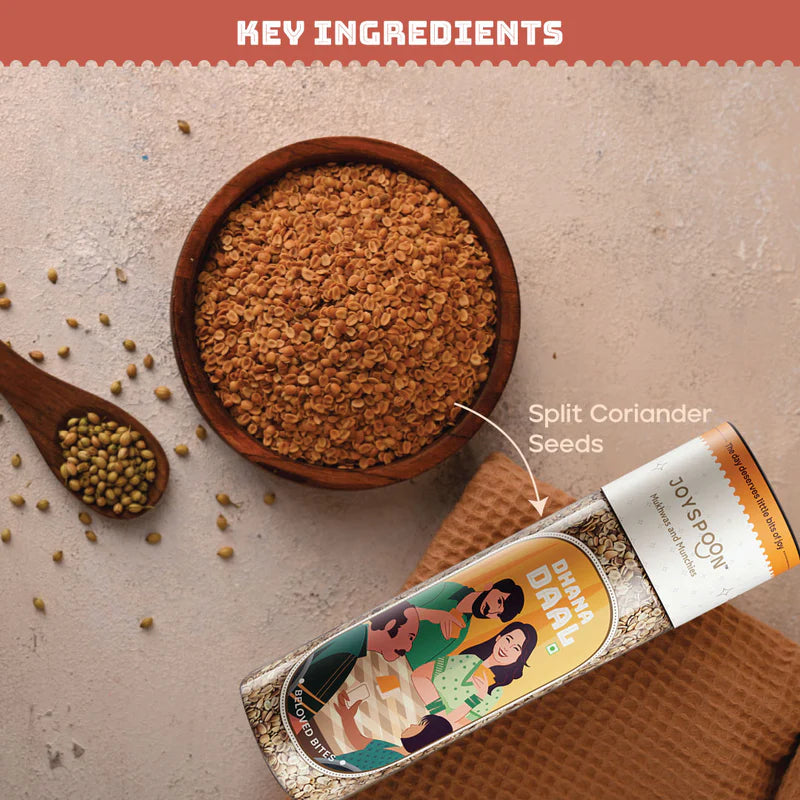 Mouth Freshener |Beloved Bites( Dhana Daal Mukhwas )- Made With Premium And All Natural Ingredients - No Supari, No Preservatives & No Artificial Flavour – Joyspoon – 125gm