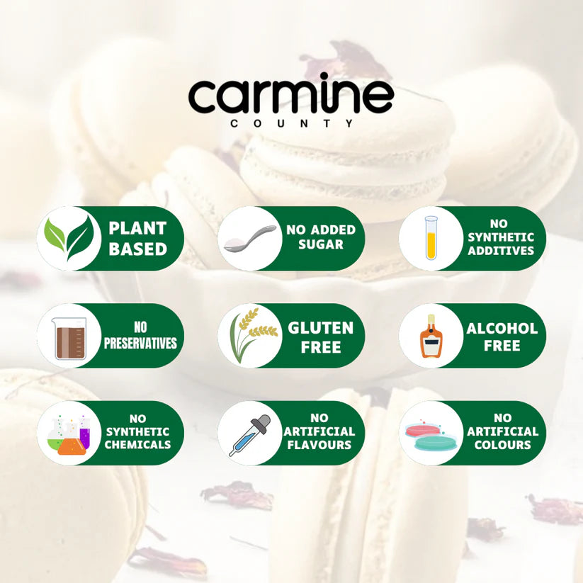 Jasmine Flower Extract | All Natural – Vegan, Gluten Free, Alcohol Free, No added Sugar & No Artificial Ingredients – Carmine County – 10ml