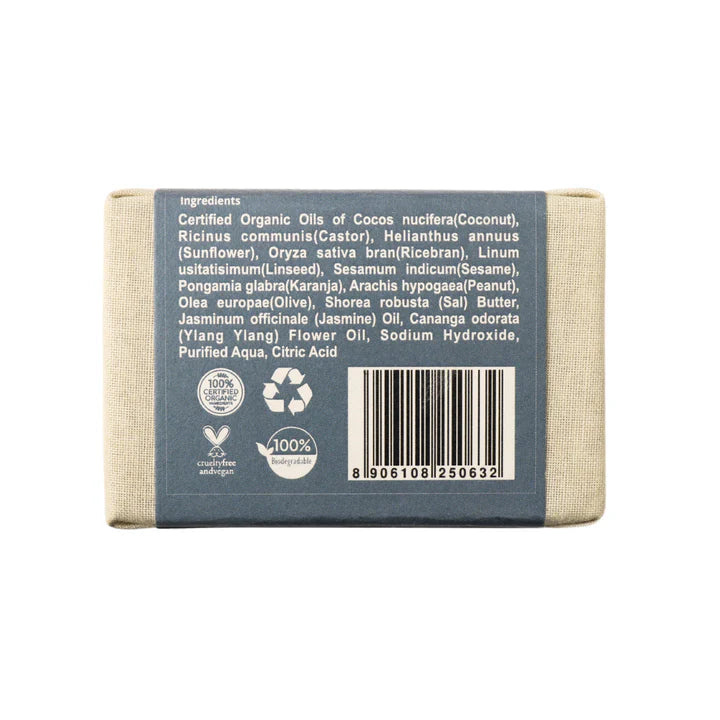 Soap | Organic Jasmine Soap - Rustic Art - 100gm