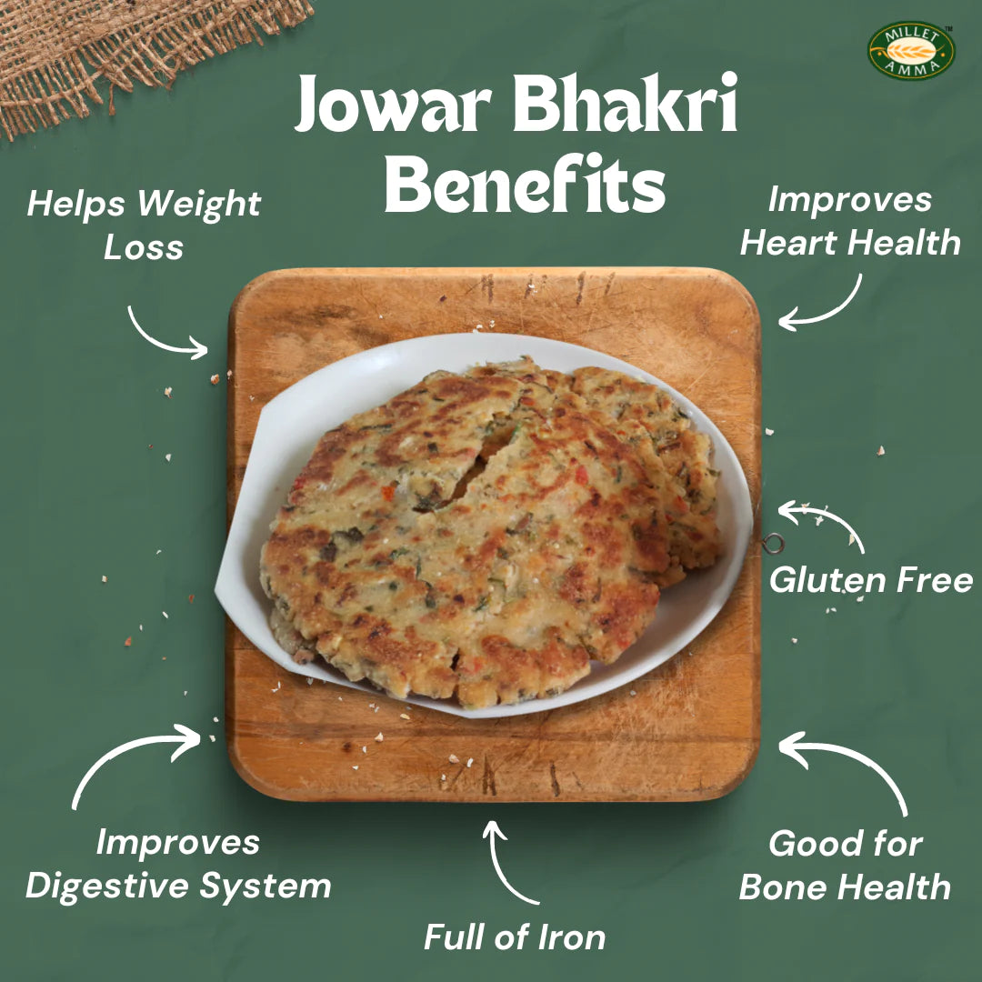 Jowar Bhakhri – Vegan - Millet Amma – 180gm