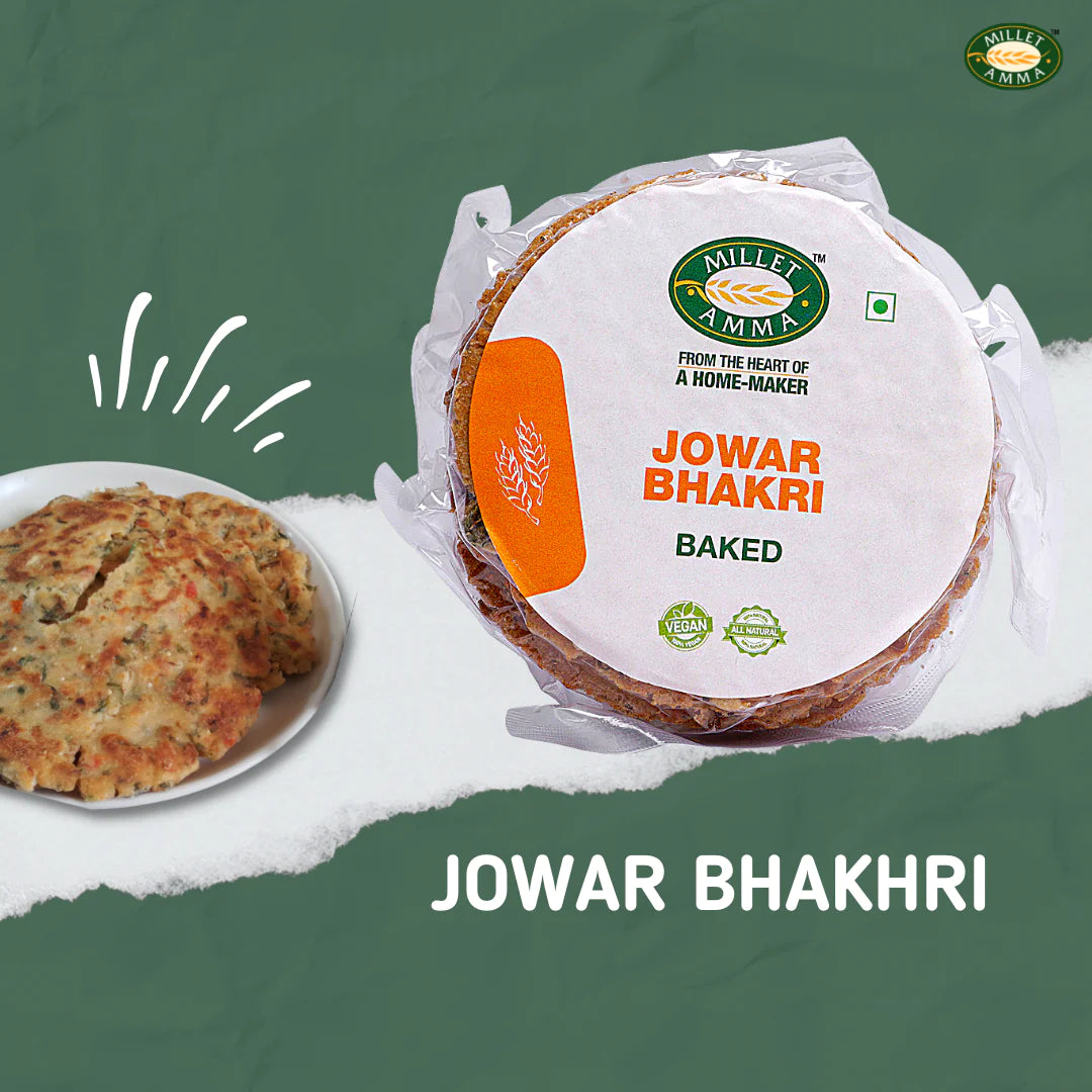 Jowar Bhakhri – Vegan - Millet Amma – 180gm