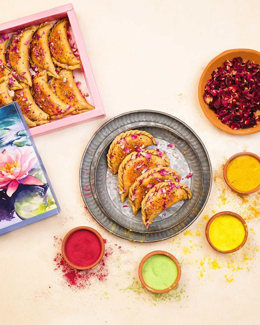 Jowar Gujiya | Baked - Classic - Vegan & Gluten Free – Made Using Besan, Jowar & Rice Flour – Nature’s Soul