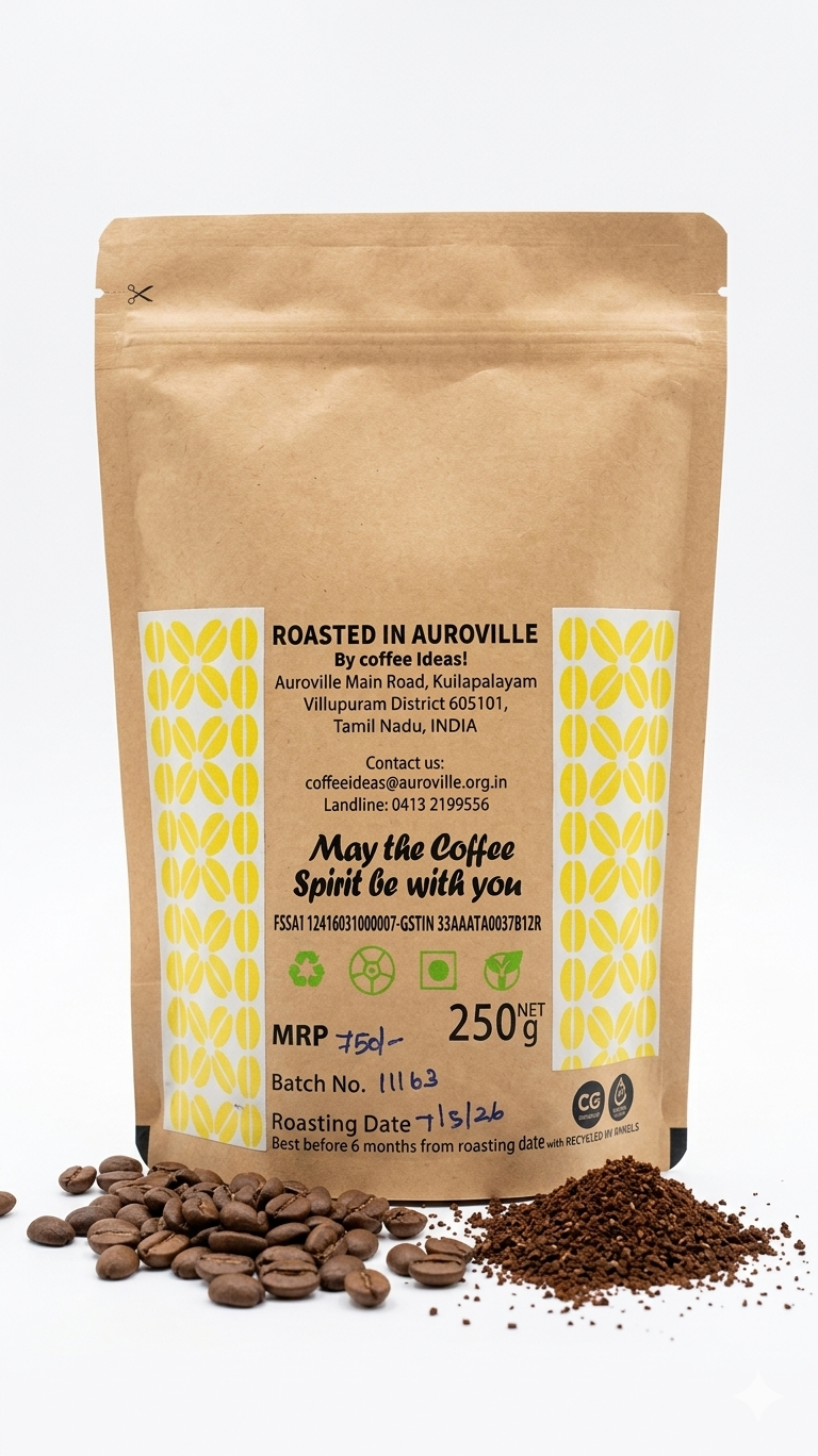Coffee | Julien Peak Forest (Whole Beans) - Arabica Light Roast - 100% Arabica - Coffee Ideas – 250gm
