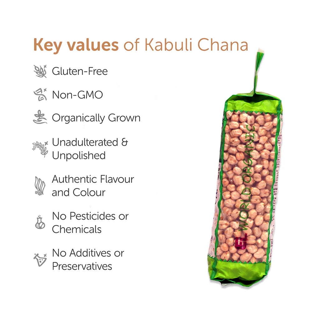 Kabuli Chana | Organic – Elworld Organic – 500gm