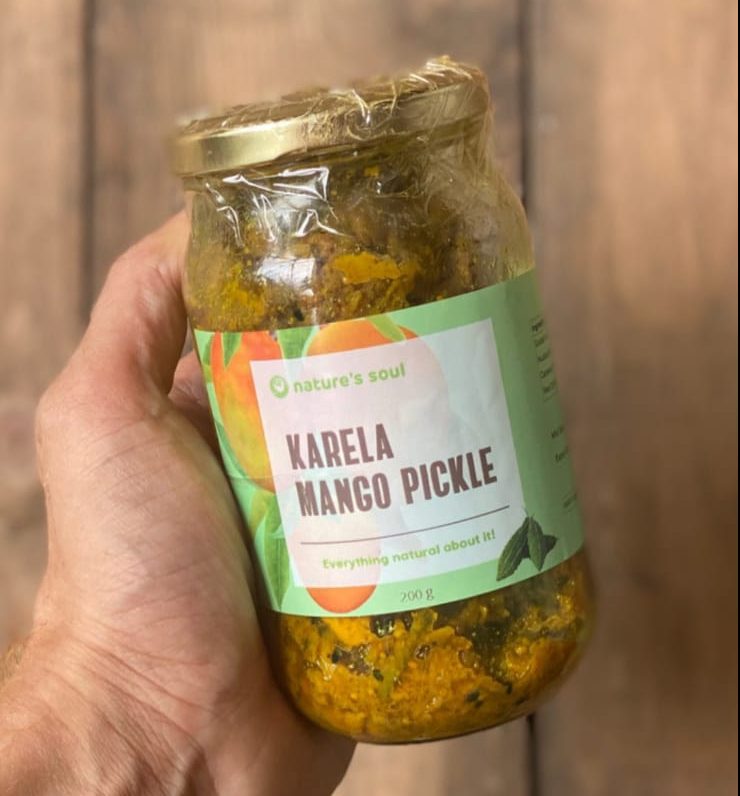 Karela Mango Pickle - Nature&
