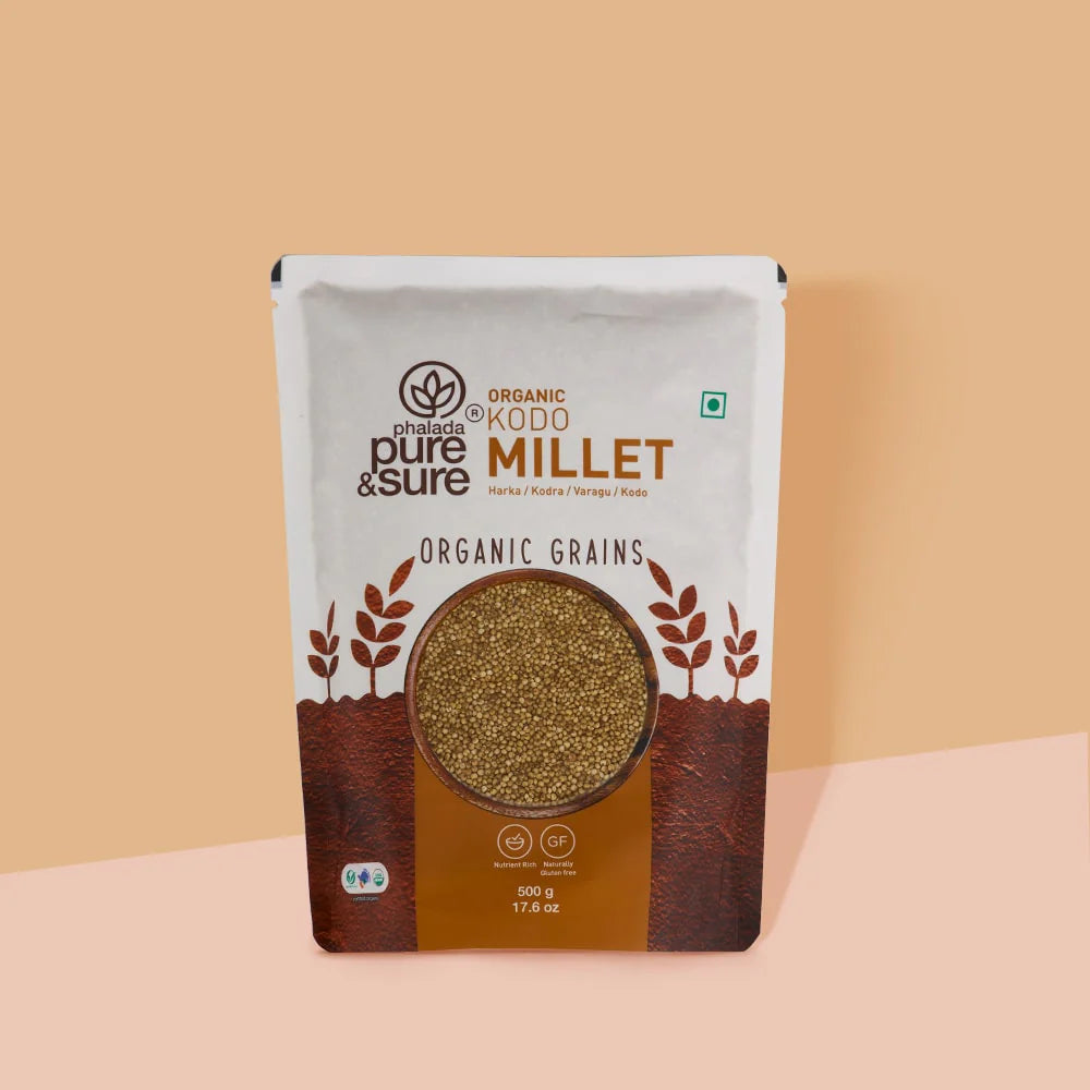 Kodo Millet | High Fibre & Rich In Niacin - Pure and Sure - 500gm