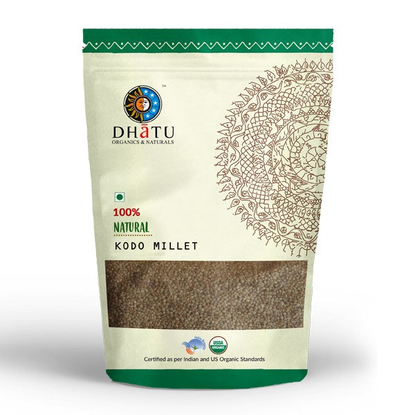 Kodo Millet | Certified Organic - Dhatu Organic - 500gm