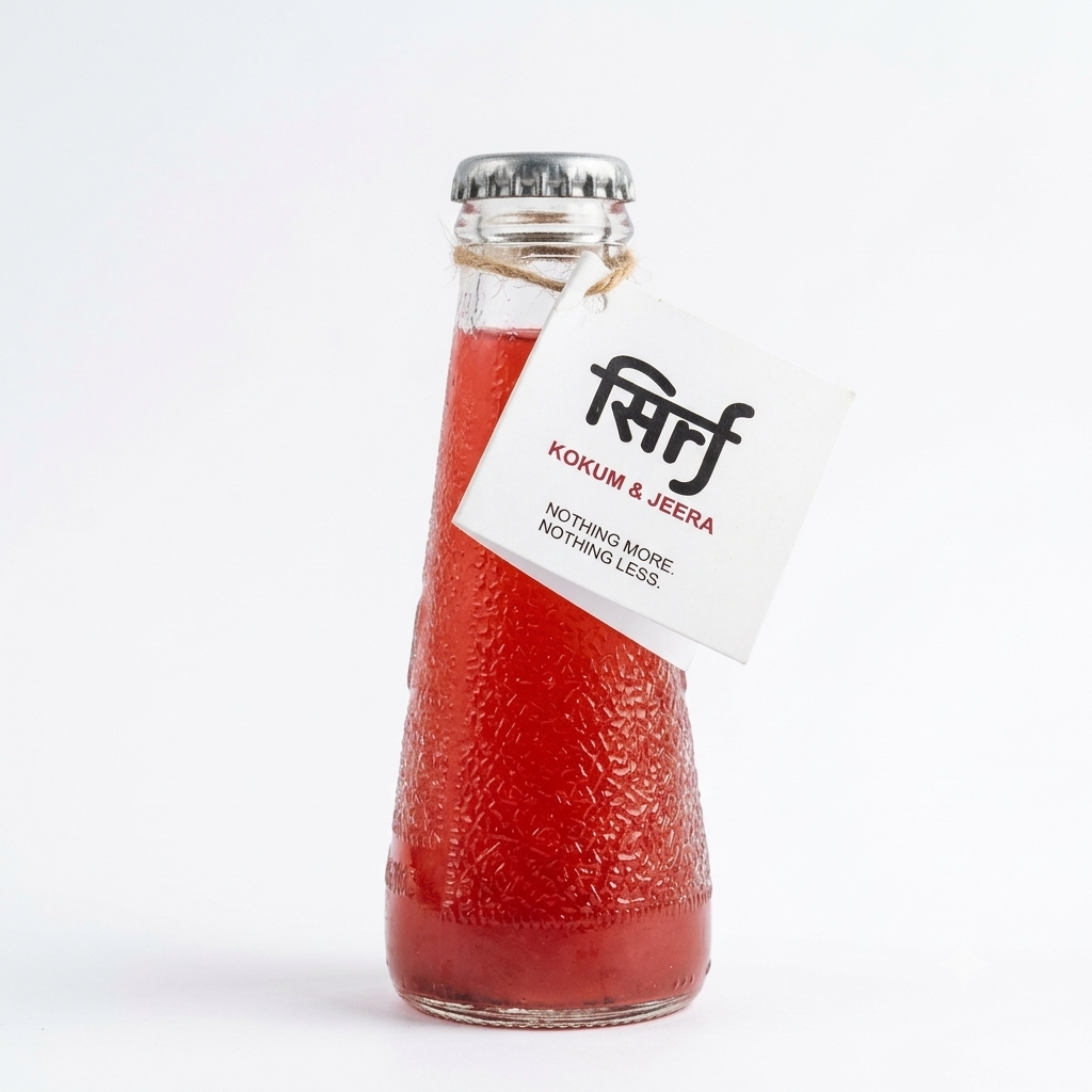 Sharbat | Kokum & Jeera Sharbat - No Added Sugar, No Preservatives & No Concentrate - Sirf - 220ml