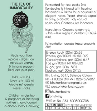 Kombucha Fresh - Bhu - 500ml