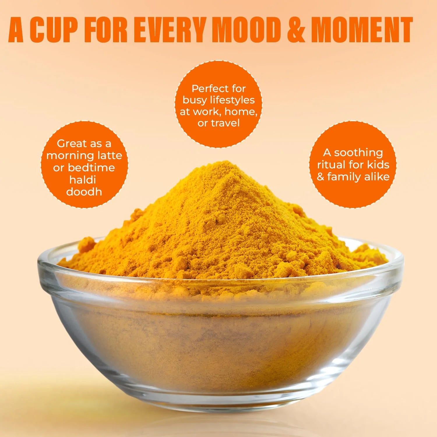 Lakadong Turmeric | Lakadong Turmeric Mix with Black Pepper, Saffron, Cardamom & Ginger - No Artificial Colors, Additives & No Added Preservatives - Aranyam - 100gm