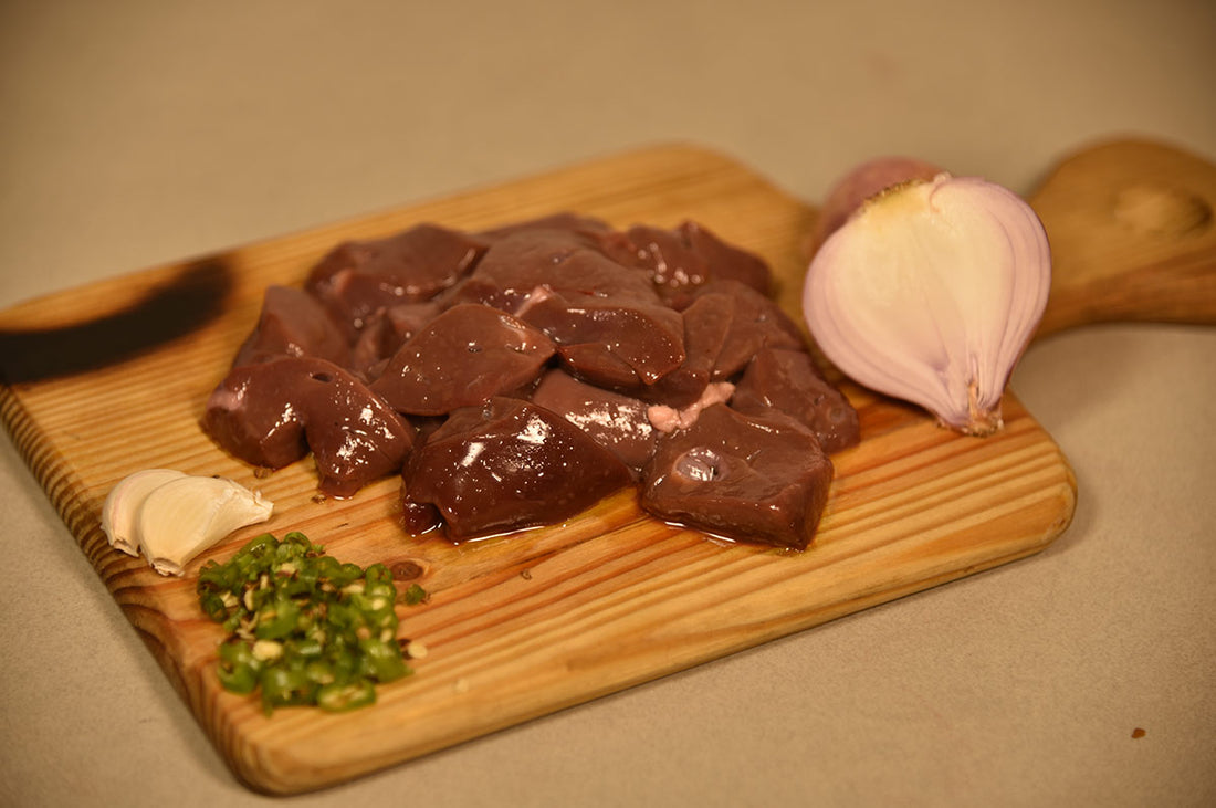Lamb Liver (Halal) - Alwar, Rajasthan – Organically Raised - Pasture Raised & Grass Fed – No Antibiotics And Hormone Free - Nature’s Soul – 450gm