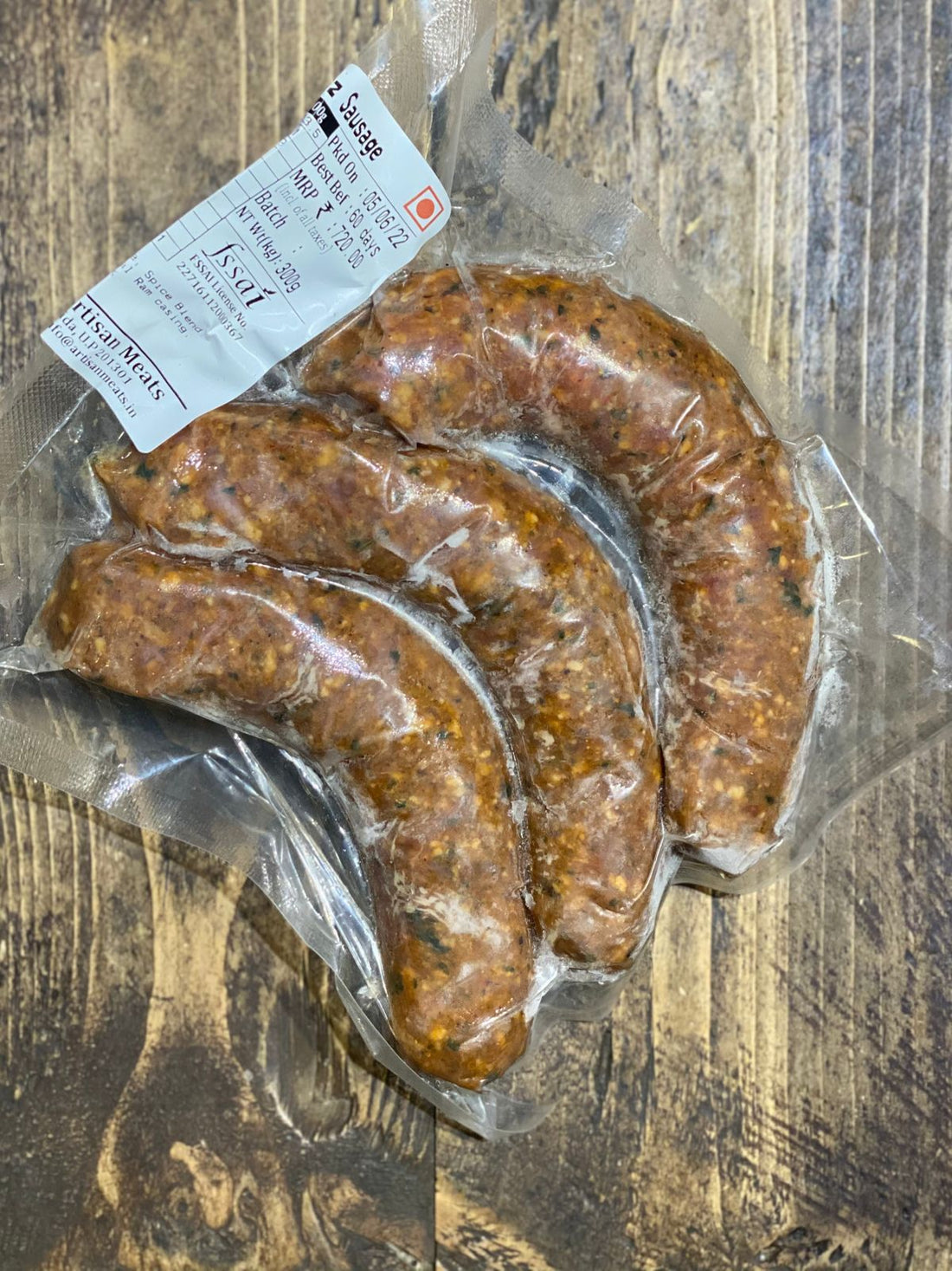 Lamb Merguez Sausage – Antibiotics And Hormone Free – Nature’s Soul – 300gm