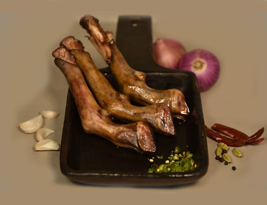 Lamb Paya (Halal) - Organically Raised - Grass Fed – Antibiotics And Hormone Free - 4Pcs.