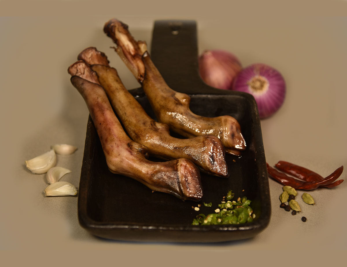 Lamb Paya (Halal) - Organically Raised - Grass Fed – Antibiotics And Hormone Free - 4Pcs.