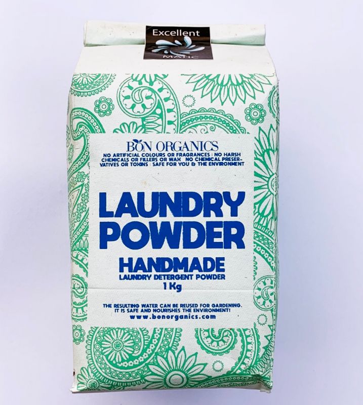 Laundry Powder | Handmade - No Artificial Color, Chemical & Fragrances - Bon Organic – 1000gm