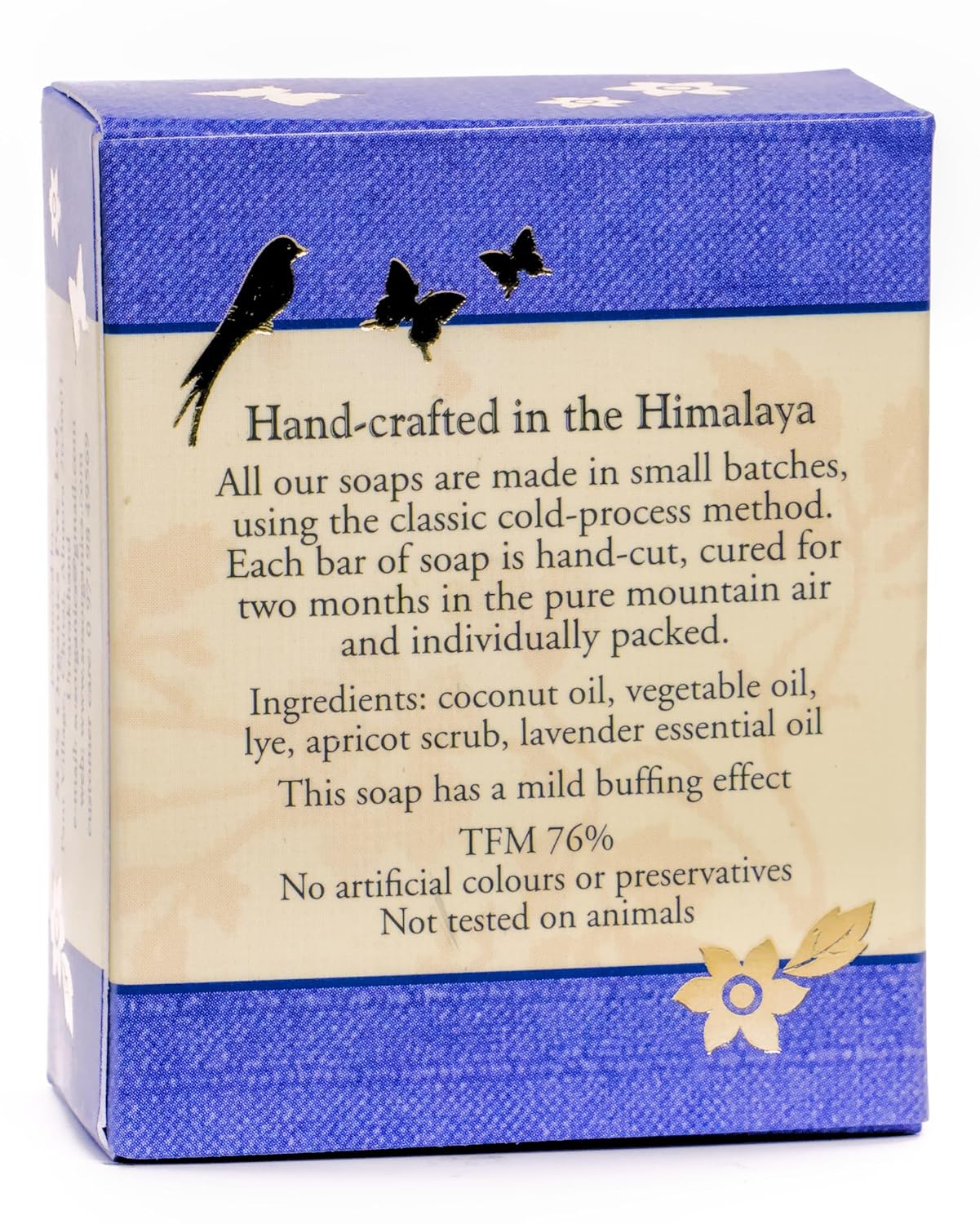 Lavender Scrub Luxury Bath Soap - SOS Organics - 100gm