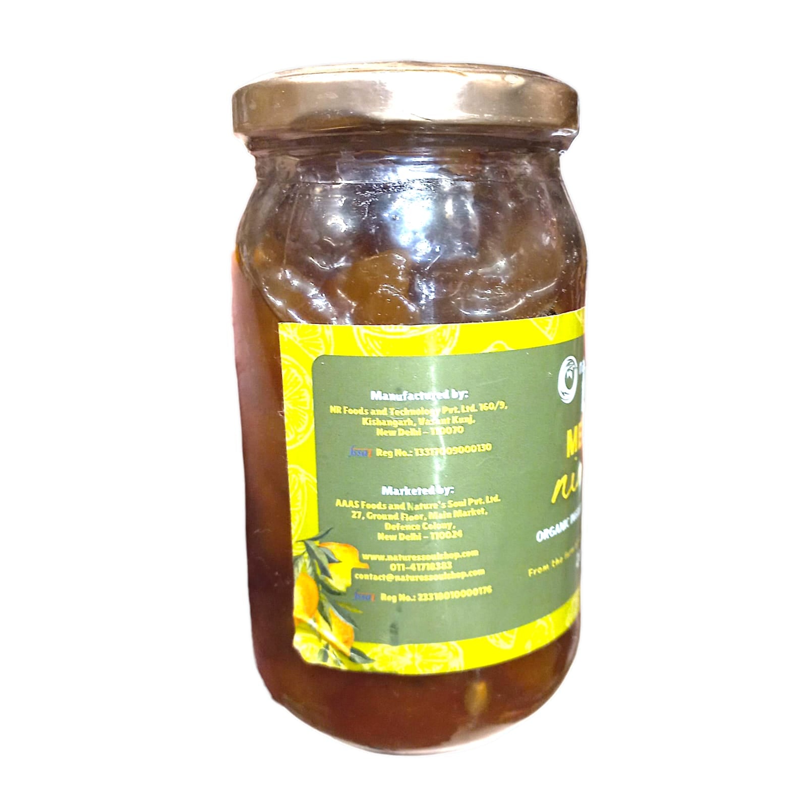Pickle | Lemon Pickle - Meetha Nimboo - (Sirmaur, Himachal Pradesh) - Made With Organic Ingredients - Gluten Free - Nature&