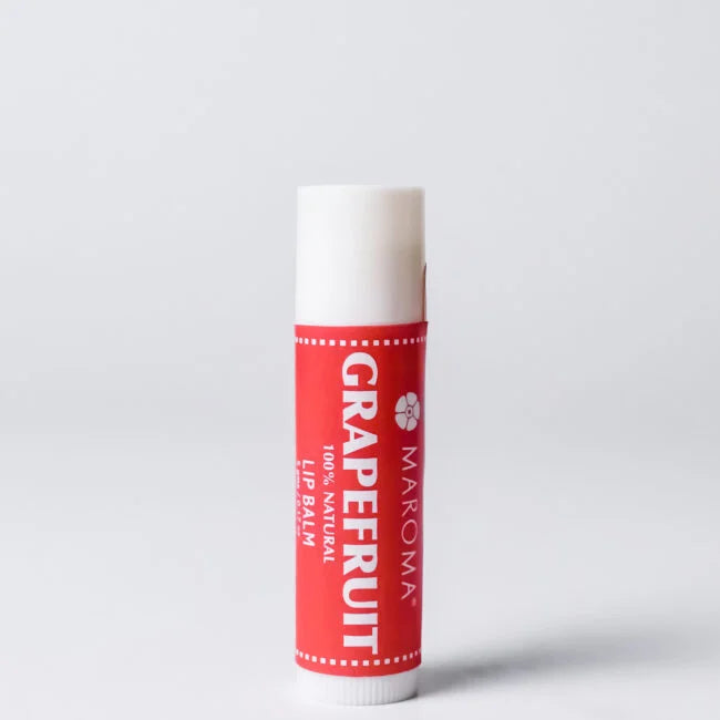 Lip Balm | Grapefruit Lip Balm ( Nourishing, Softening, Refreshing ) - 100% Natural - No Preservatives,GMO & Animal Testing - Maroma - 5gm