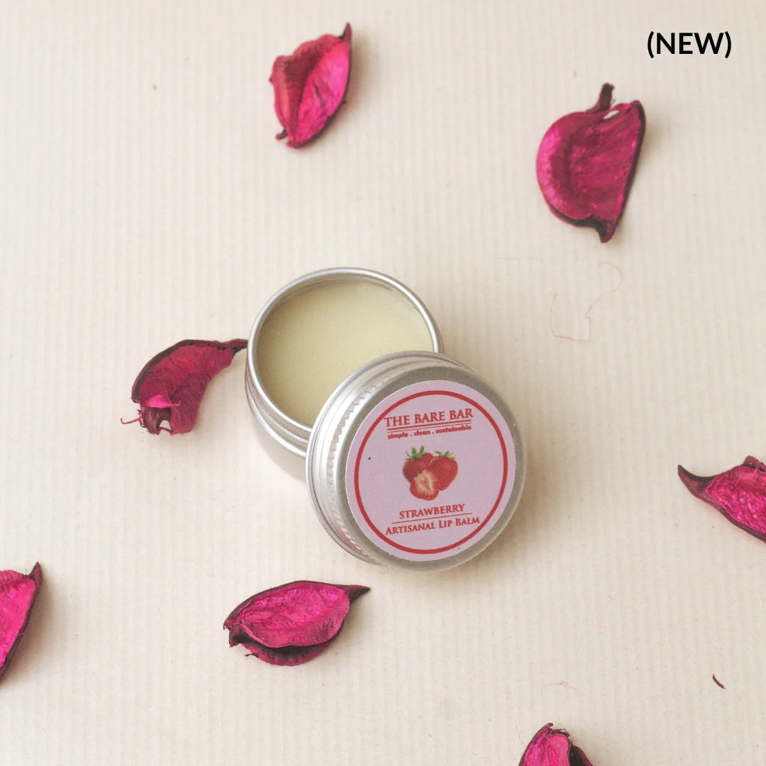 Lip Balm | Strawberry - The Bare Bar - 10gm