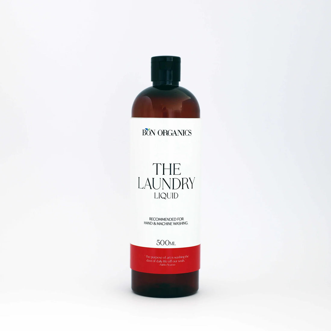 Liquid Laundry | For Hand & Machine Washing - Natural - No Chemicals, Sulphates, Alcohol, Parabens & Silicones - Bon Organic - 500ml