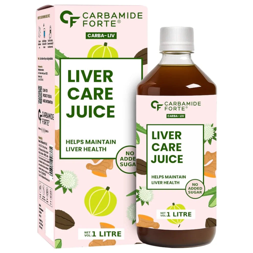 Liver Care Juice – Ayurvedic Heart & Lipid-No Added Sugar-Carbamide Forte-1000ml