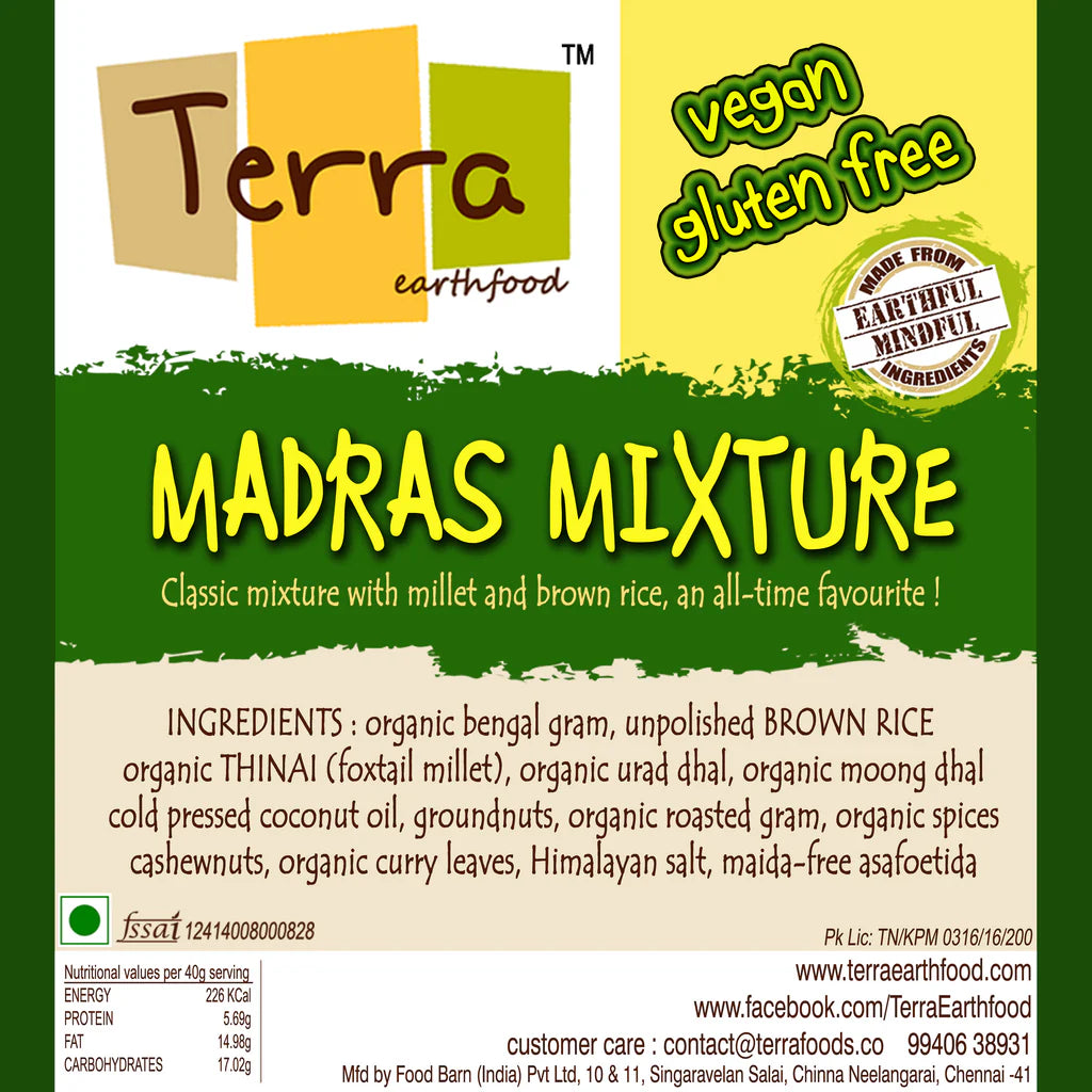 Madras Mixture | Vegan & Gluten Free - Terra - 150gm