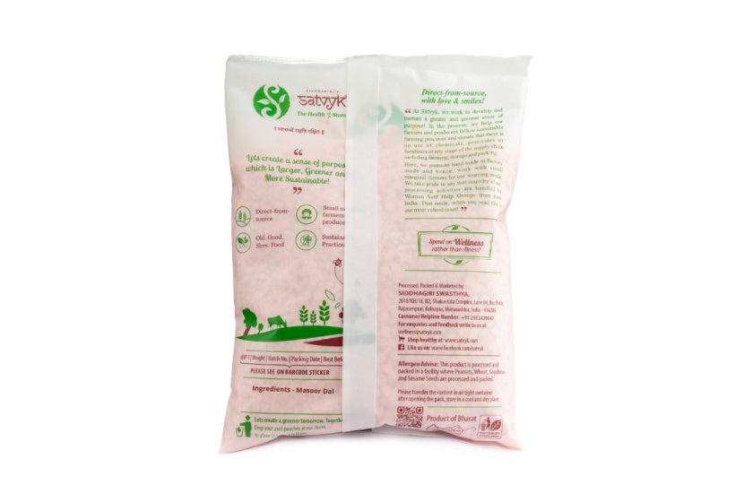 Masoor Dal | Organic – Satvyk – 500gm