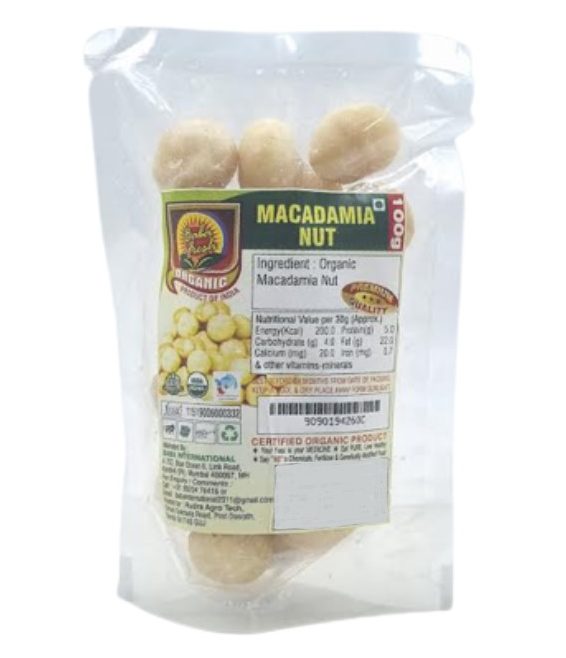 Macadamia Nuts - Baba Fresh - 100gm
