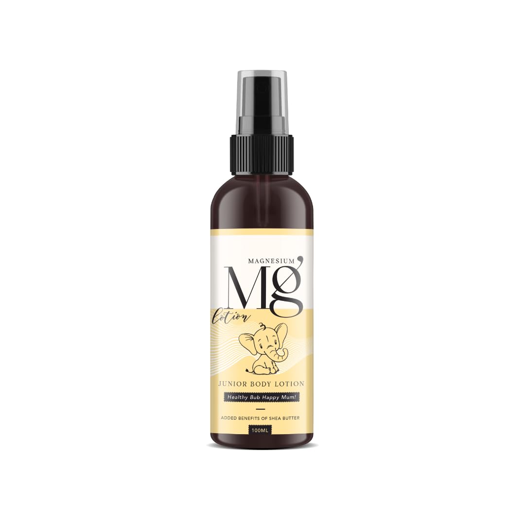 Body Lotion | Magnesium Lotion (Junior Body Lotion) - Healthy Bub Happy Mum - 100% Natural - Salted Wellness – 100ml