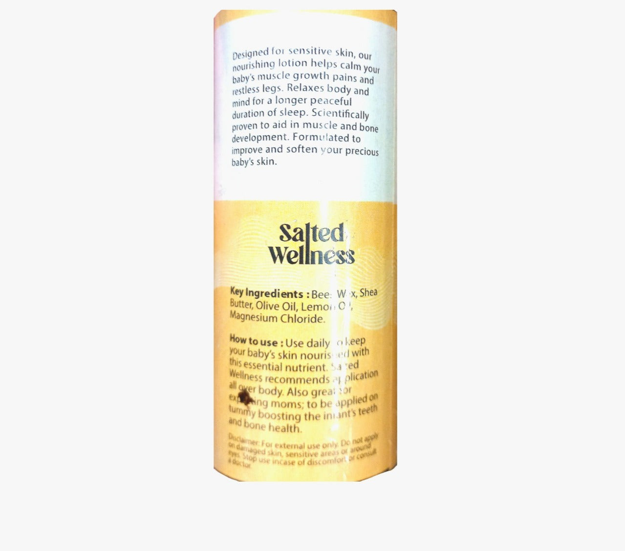 Body Lotion | Magnesium Lotion (Junior Body Lotion) - Healthy Bub Happy Mum - 100% Natural - Salted Wellness – 100ml