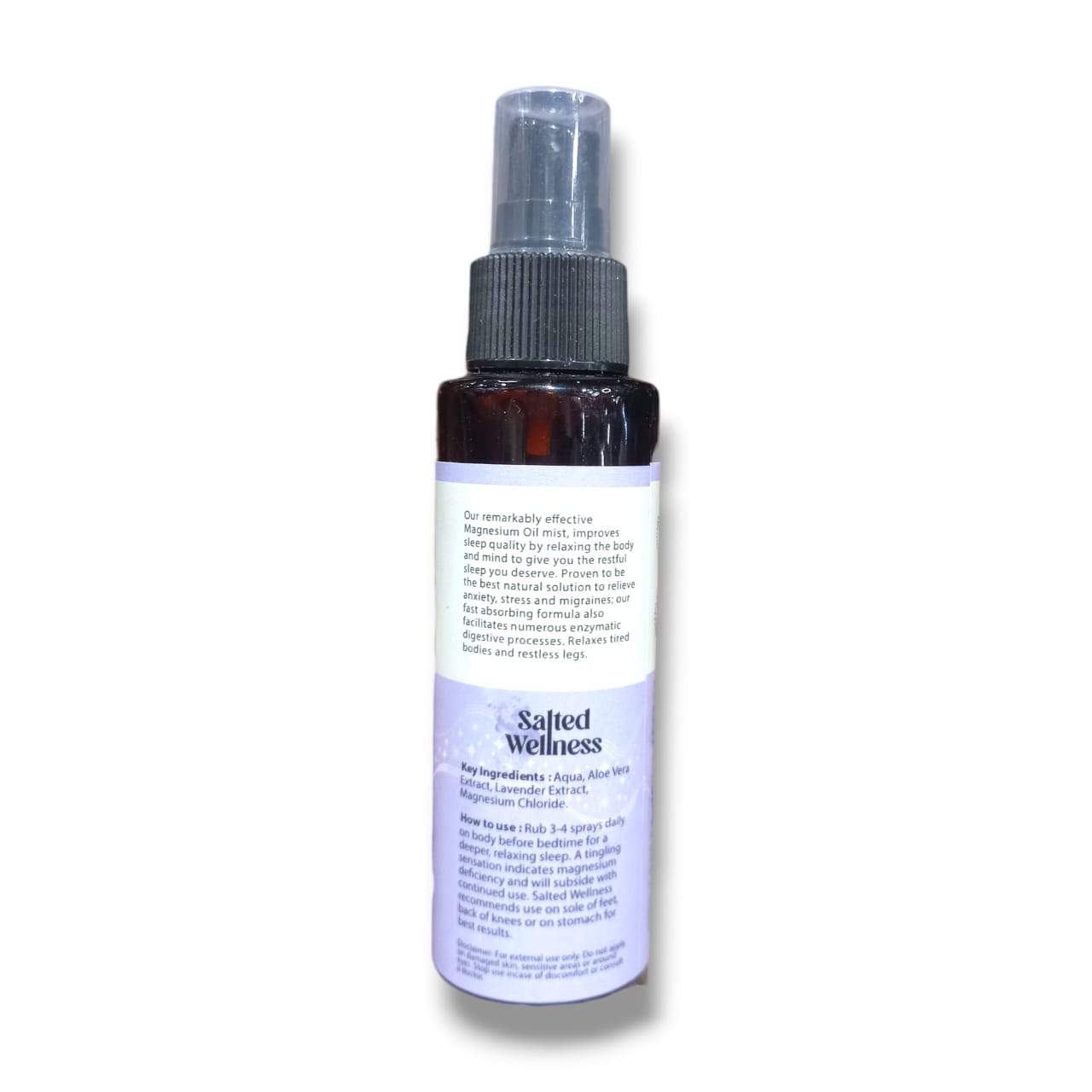 Body Mist | Magnesium Oil Sleep Body Mist - 100% Natural – Salted Wellness – 100ml