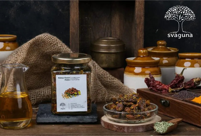 Pickle | Mahua Flower Pickle - No Preservatives & No Artificial Coloring – Svaguna – 200gm