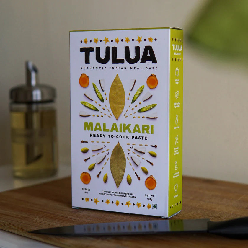 Malaikari | Ready To Cook Paste - Ethically Sourced Ingredients - No Artificial Ingredients - Tulua - 160gm