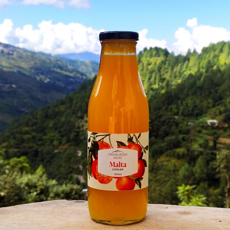 Malta Cooler | Hand Pressed Juice – Vegan, No Added Colors Or Flavors & No Added Preservatives - Himalayan Haat – 500ml