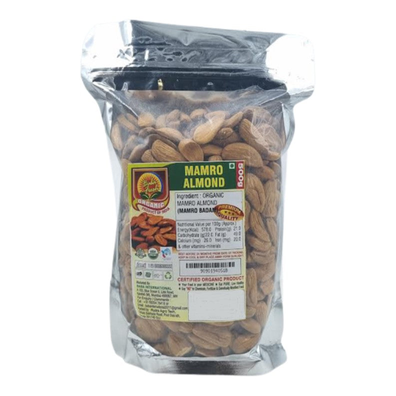 Mamro Almonds Premium - Baba Fresh - 500gm